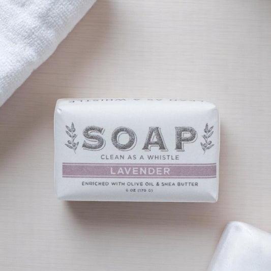 Lavender Scented Triple Milled Bar Soap - Mellow Monkey