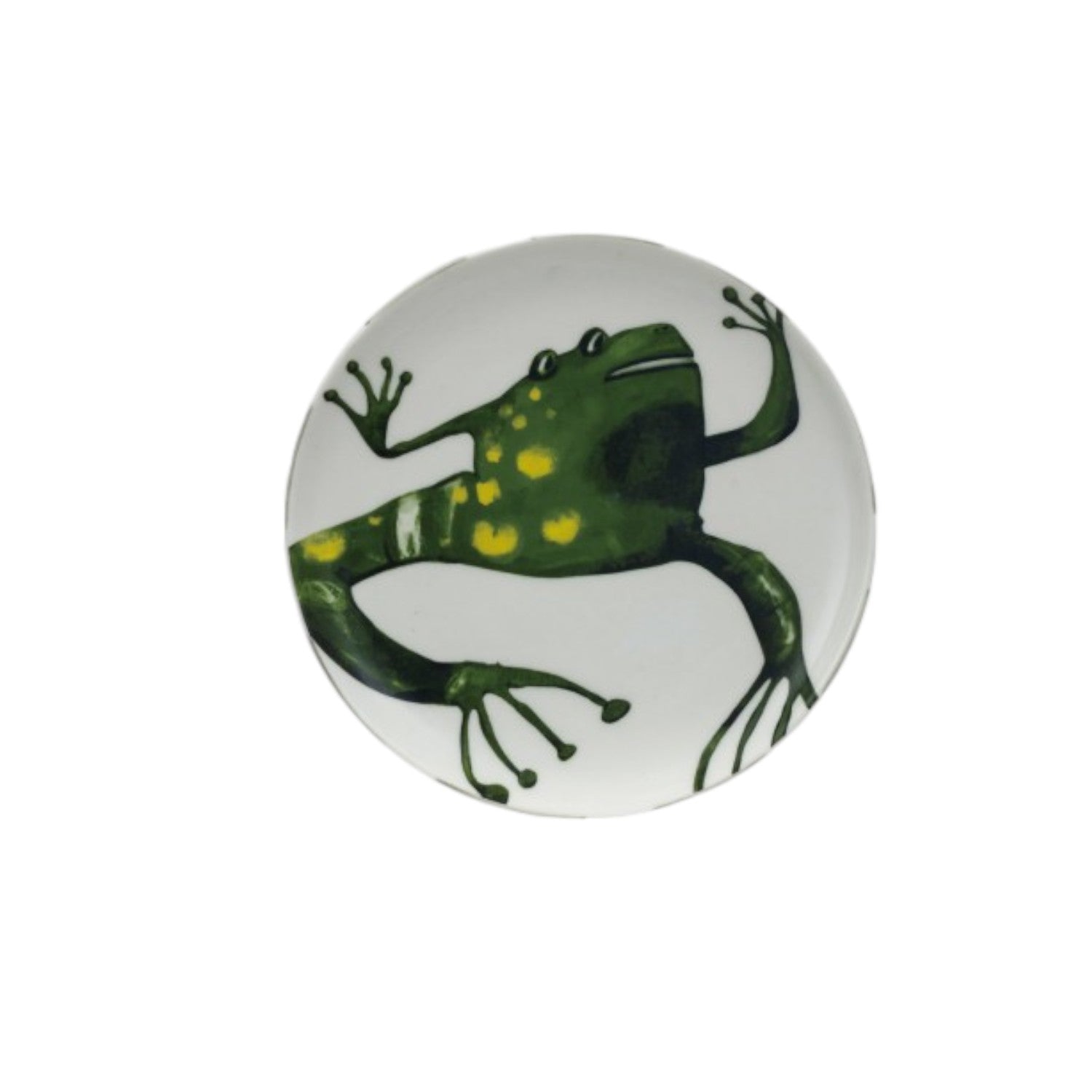 Stoneware Plate with Animal or Bird - Mellow Monkey