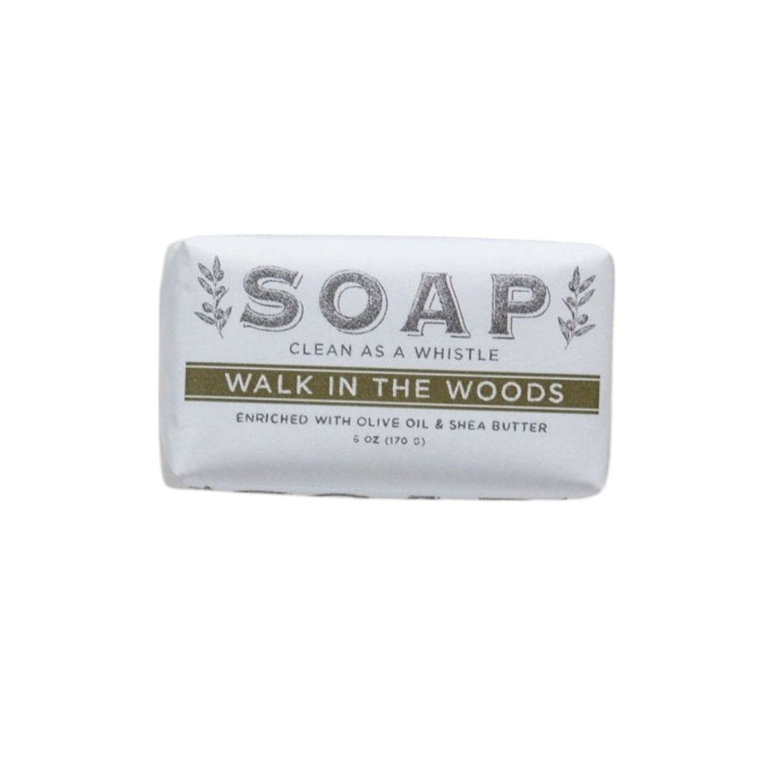 Walk In The Woods Scented Triple Milled Bar Soap - Mellow Monkey