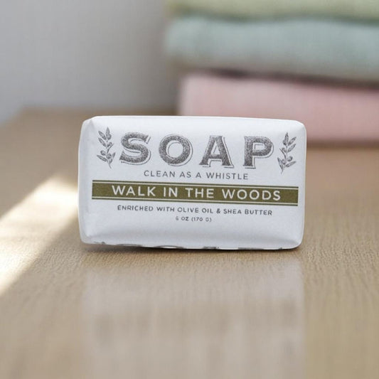 Walk In The Woods Scented Triple Milled Bar Soap - Mellow Monkey