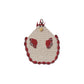 Cotton Crocheted Chicken Shaped Pot Holder with Loop - Mellow Monkey