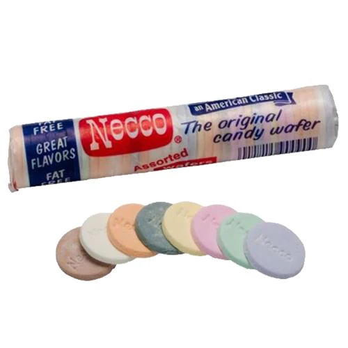 Necco - The Original Candy Wafer Since 1847 - 2-oz