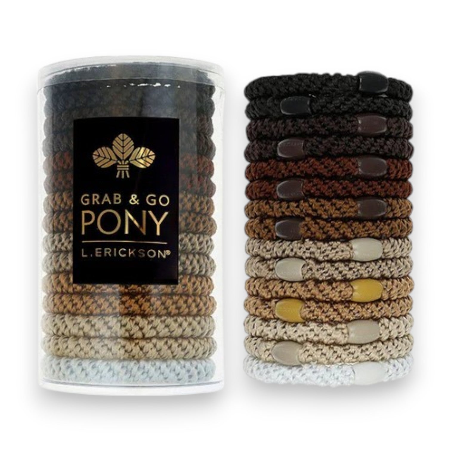 Camelback - Grab & Go Ponytail Holders - L. Erikson - Tube of 15 - Mellow Monkey