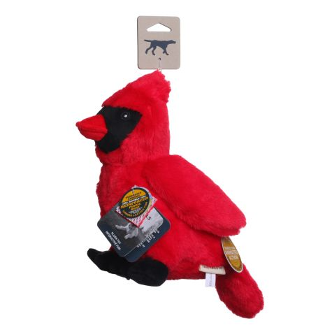 Plush Animated Cardinal Plush Dog Toy with Squeaker - 11-in - Mellow Monkey