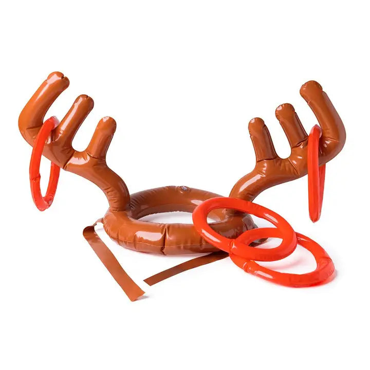 Inflatable Antler Ring Toss - Mellow Monkey