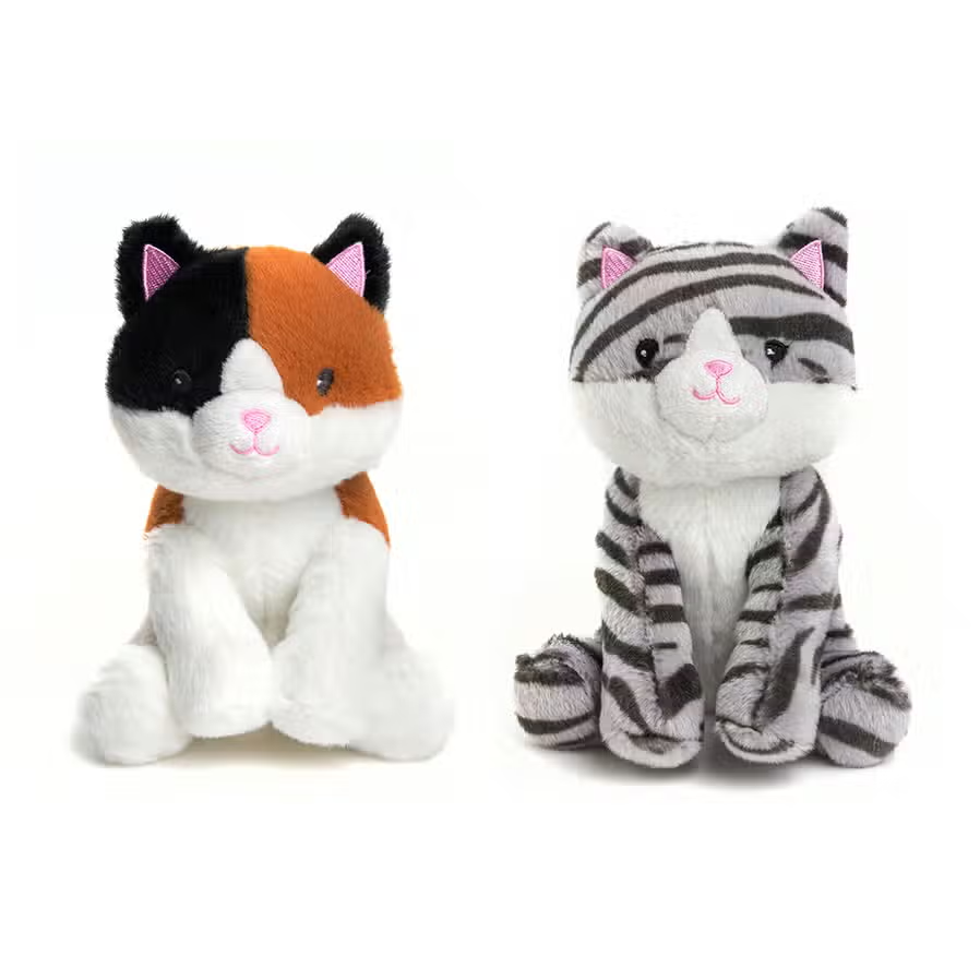 Purrfect Pals Squeezer Kitty Cat Kids Plush Toy - Mellow Monkey