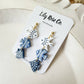 Three Tier Fish Clay Earrings - Mellow Monkey