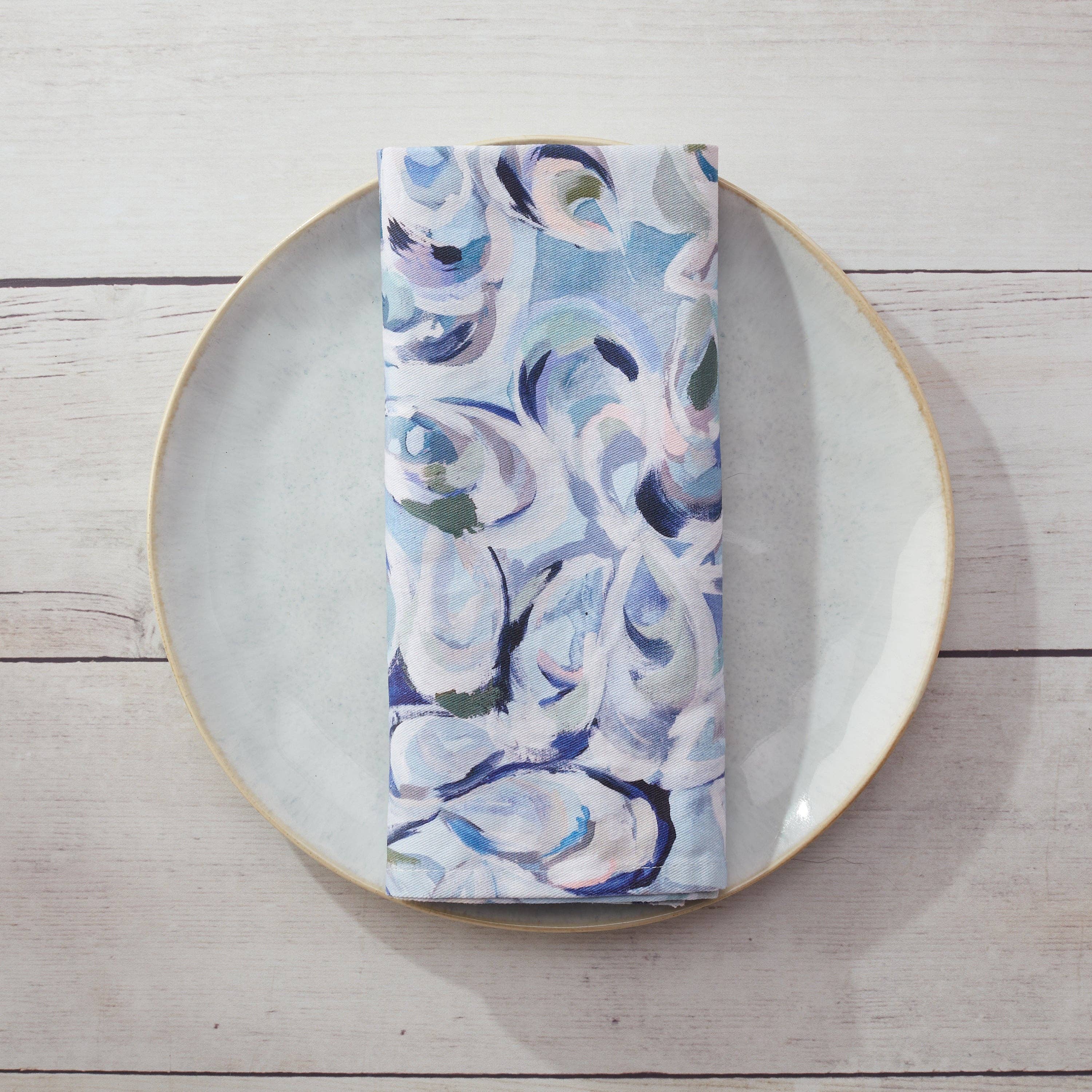 Kim Hovell Art Atlantic Reef Dinner Napkins - Thumbnail 4