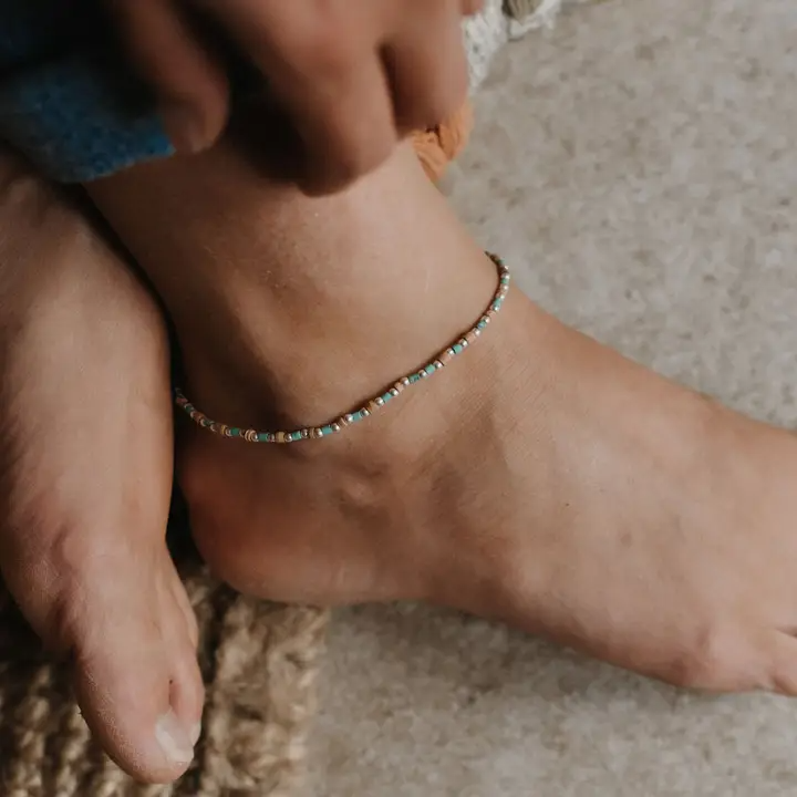 Abadi Beaded Anklet - Mellow Monkey