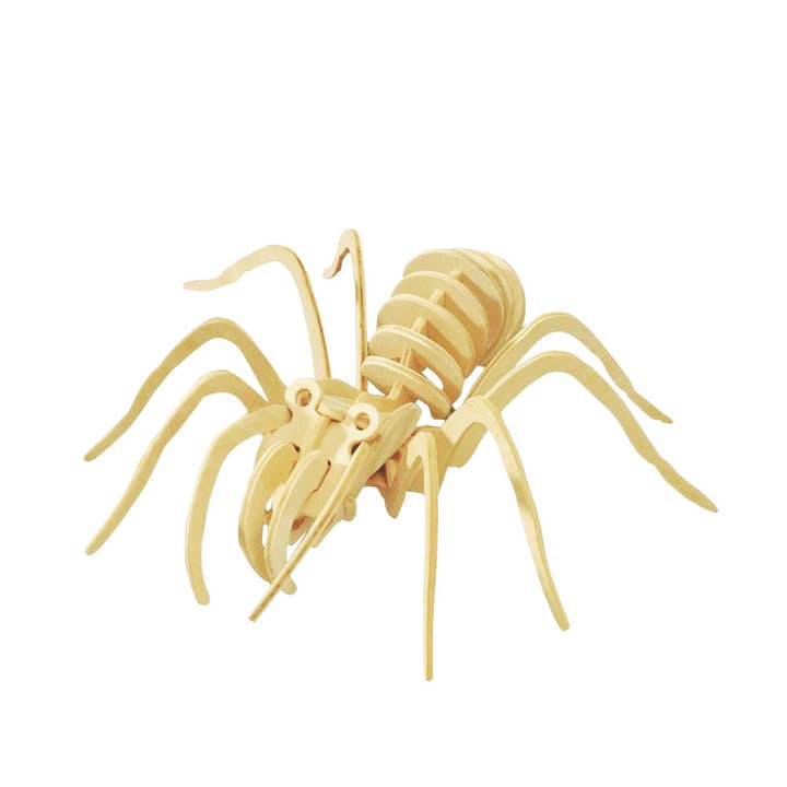 Spider: 3D Wooden Puzzle - Mellow Monkey