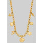 Sea Life Charm Chain Necklace - 18k Gold Dipped - Mellow Monkey