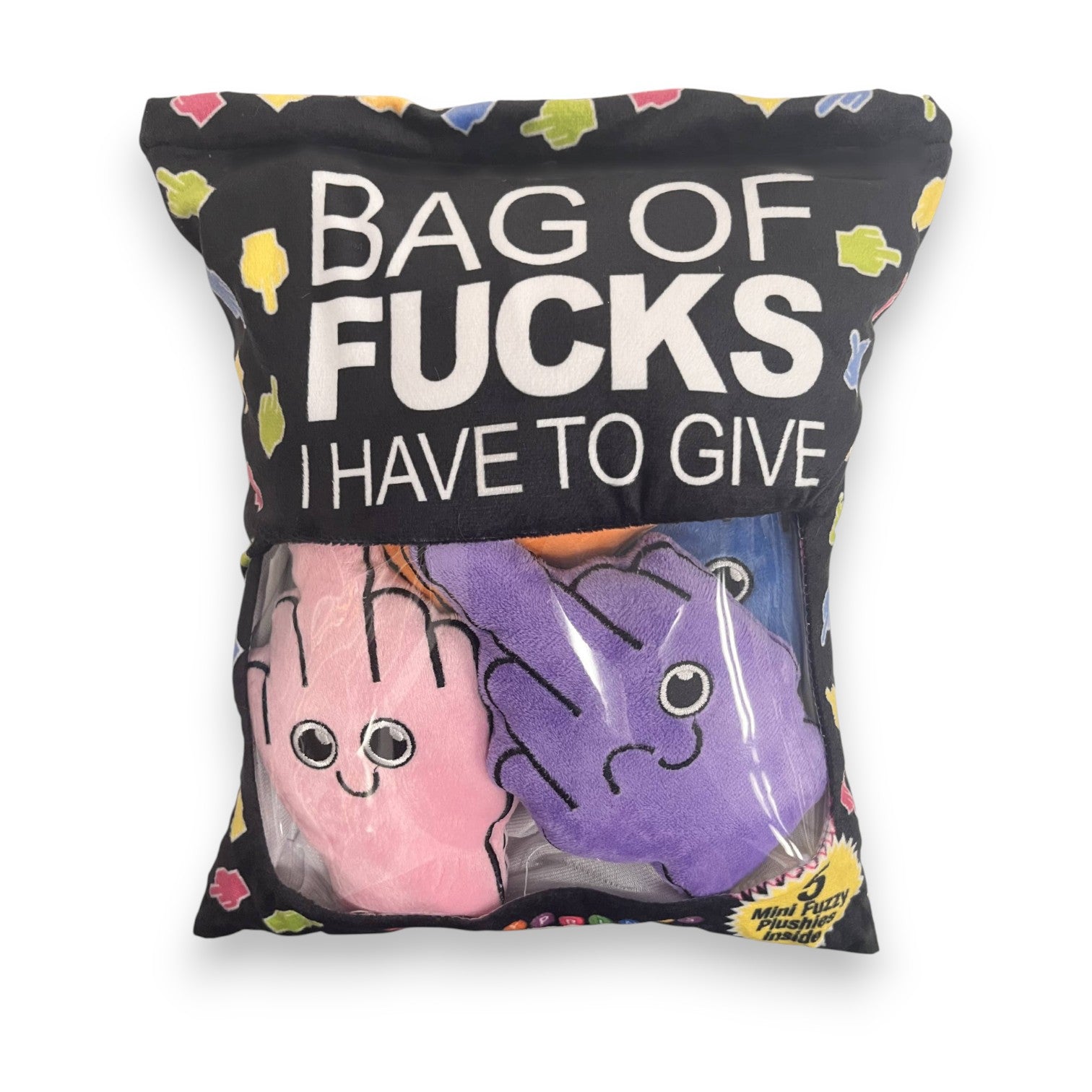 Bag of Fucks I Have To Give - Plushy Pillows Set of 5 - Mellow Monkey