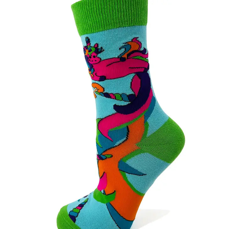 I'd Shank a Bitch For You Right in The Kidney - Women's Crew Socks - Mellow Monkey