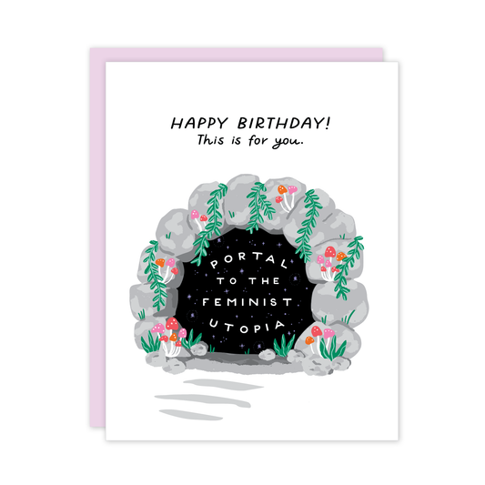 Birthday Portal - Birthday Card - Mellow Monkey