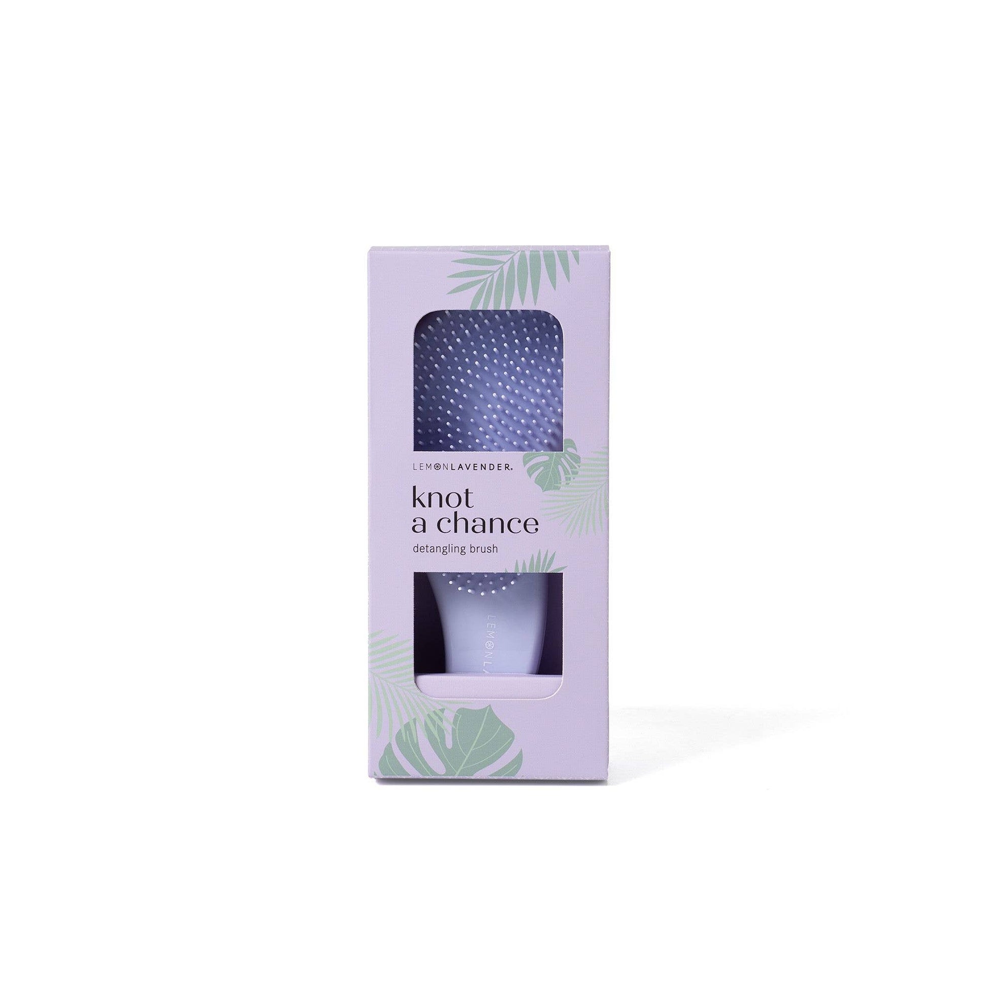 Lemon Lavender Knot a Chance Detangling Brush - Mellow Monkey