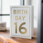 Sweet Sixteen – Age and Milestone Birthday Card - Mellow Monkey