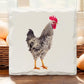 Farmhouse Rooster - Ceramic Connecticut Coaster - 4-1/4-in - Mellow Monkey