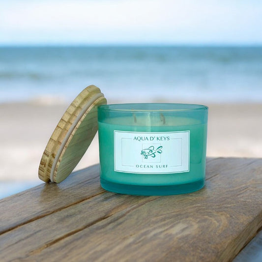 Ocean Surf Hand Poured Candle - 12-oz. - Mellow Monkey