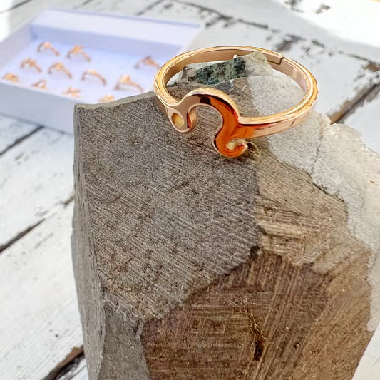 Zodiac Ring Rose Gold - Mellow Monkey