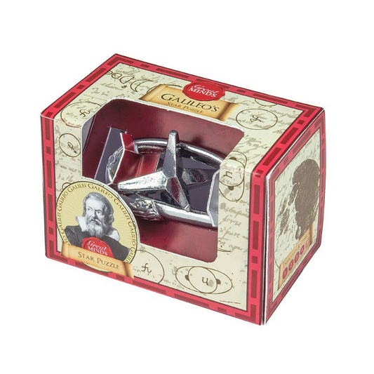 Galileo's Star Puzzle - Mini Metal Puzzle - Mellow Monkey