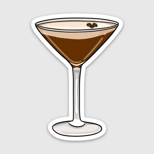 Espresso Martini - Vinyl Decal Sticker