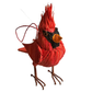Cardinal Bird Ornament - 5-in