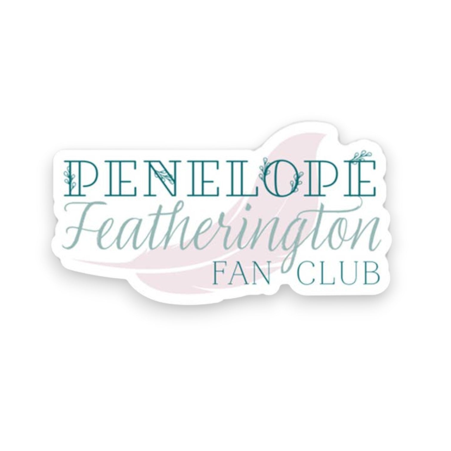 Penelope Featherington Fan Club - Die-Cut Vinyl Sticker - Mellow Monkey