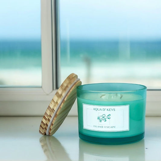 Island Escape Hand Poured Candle - 12-oz. - Mellow Monkey