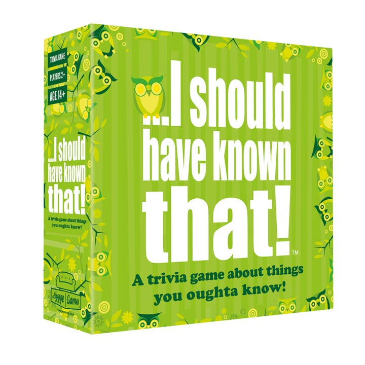 I Should Have Known That! Trivia Card Game - Mellow Monkey