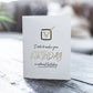 I Vote For You – Foil-Pressed Birthday Card - Mellow Monkey