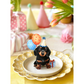 Birthday Puppy - Freshcut Paper Mini Pop-Up Greeting Card - Mellow Monkey