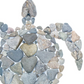 Sea Turtle - Heart Shaped Beach Rocks Print - Mellow Monkey