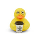 “No Thoughts. Just Caffeine” Rubber Duck