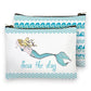Seas The Day - Mermaid - Zippered Bag - Mellow Monkey