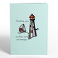 Sunshine and Sea Breezes Lighthouse Suncatcher Card - Mellow Monkey