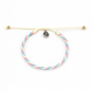 Cerah Braided Anklet - Cotton Candy