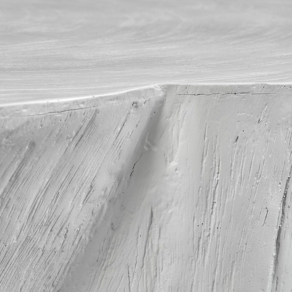 Woods Edge Coffee Table - White - Mellow Monkey