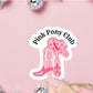 Pink Pony Club Sticker - Mellow Monkey