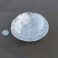 Mellow Monkey OCEAN Sand Dollar Large Bowl in silver aluminum alloy, 12.5-in diameter, inspired by nature.