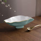 ENCANTO Claire Small Oval Bowl with Spoon (Turquoi