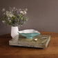 ENCANTO Claire Small Oval Bowl with Spoon (Turquoi