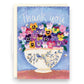 Thank You (Pansies) - Greeting Card - Mellow Monkey