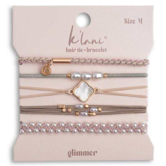 Glimmer - Hair Tie Bracelets - Medium