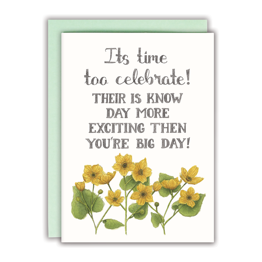 Its Time Too Celebrate! Their is Know Day More Exciting Then - Mellow Monkey
