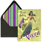 Happy Birthday You Freakin' Vixen You - Masquerade Pinup Birthday Greeting Card - Mellow Monkey