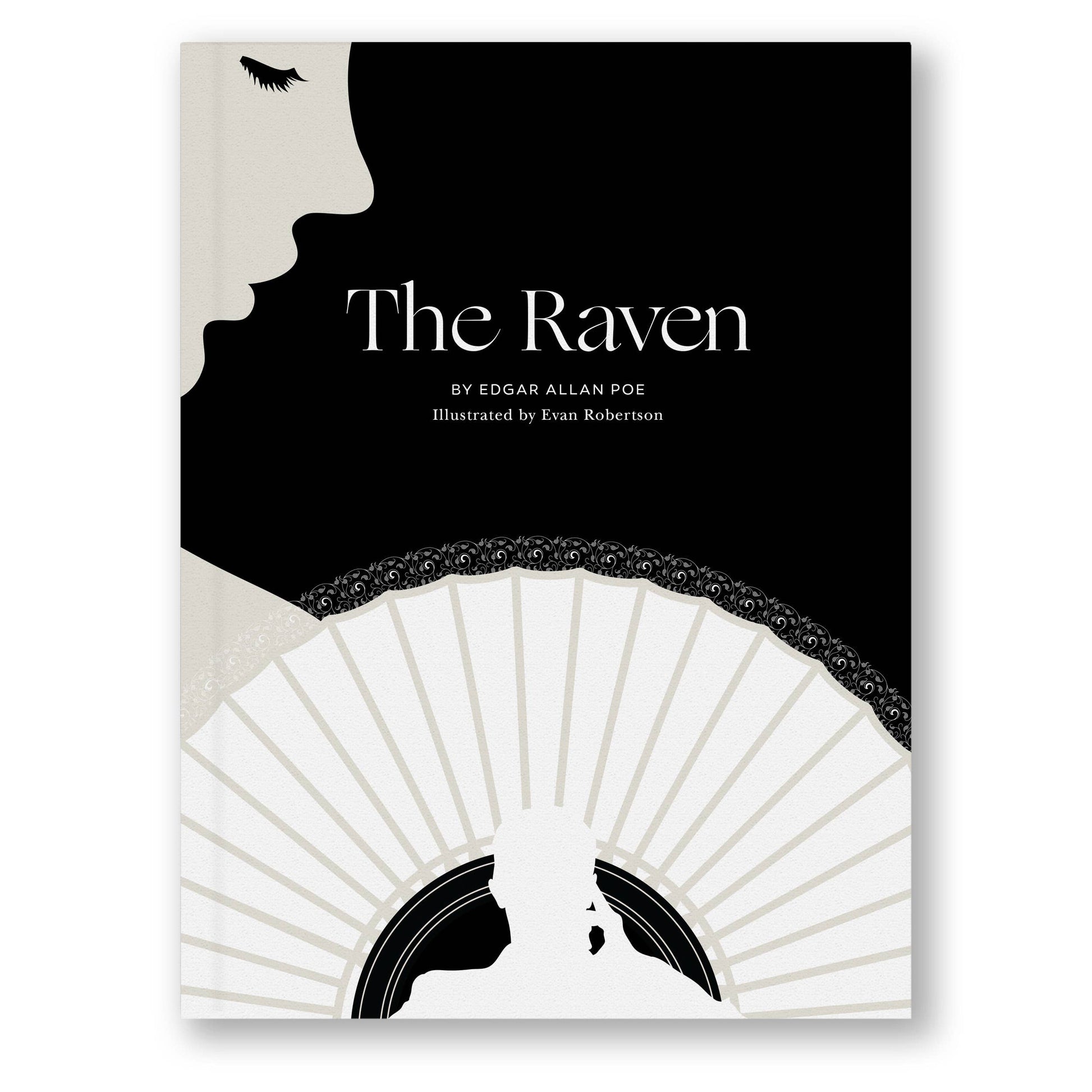 The Raven by Edgar Allan Poe, Illustrated Mini Book - Mellow Monkey
