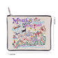 Martha's Vineyard Zip Pouch - Mellow Monkey