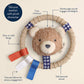 Taupe Bear Itzy Ring Pal™ - Teething Ring - Mellow Monkey