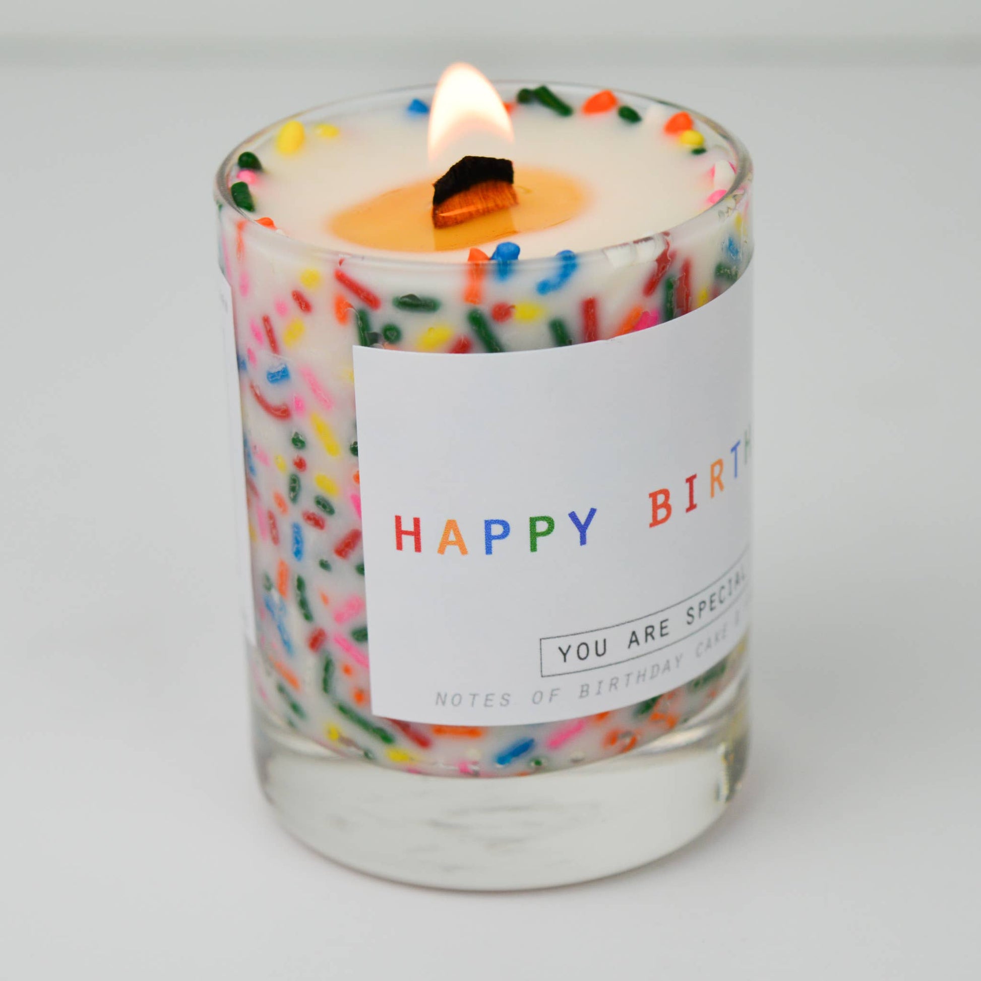 Mini Happy Birthday Candle - Mellow Monkey