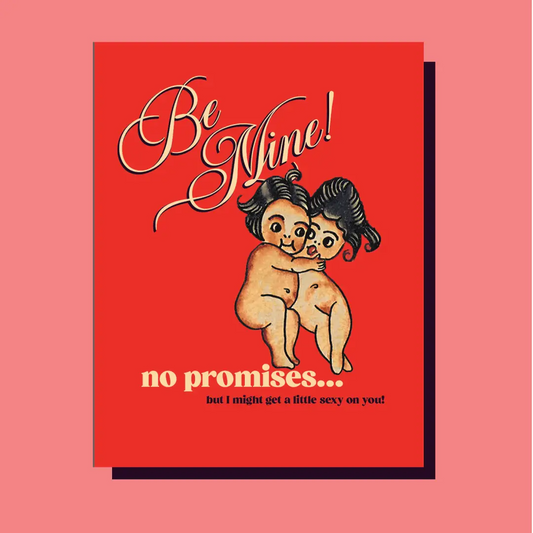 Be Mine - Valentine's Day - Greeting Card - Mellow Monkey